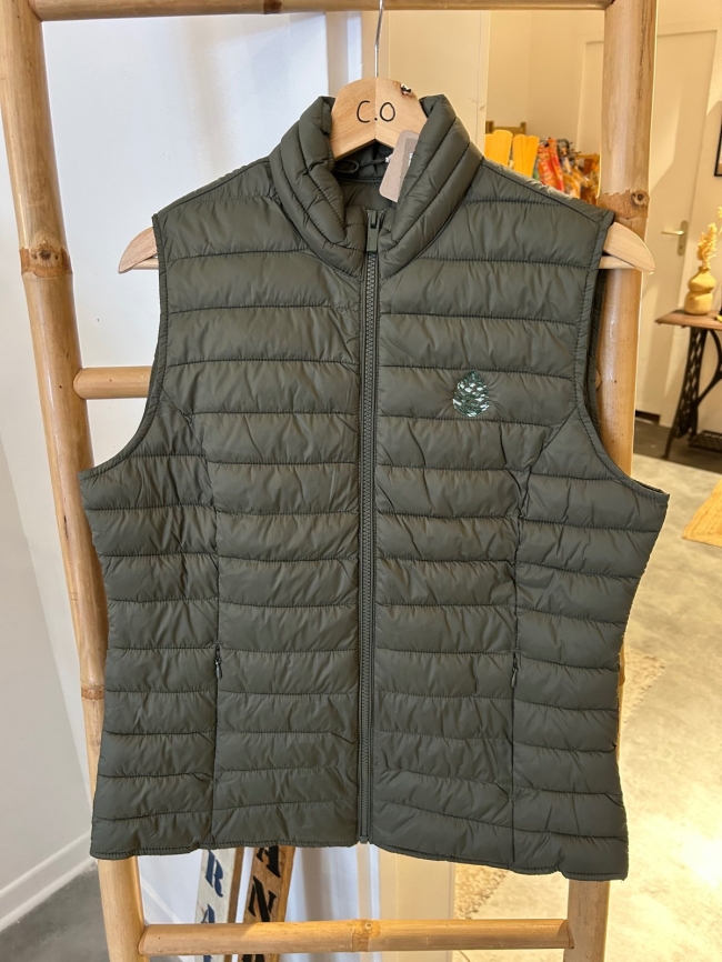 DOUDOUNE SANS MANCHE FEMME 